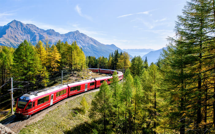 solo train travel Switzerland