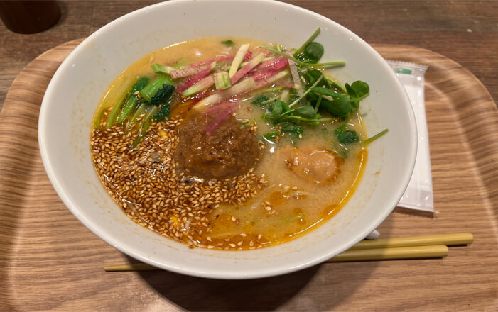 Tokyo vegetarian ramen
